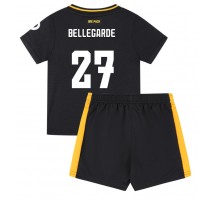 Wolves Jean-Ricner Bellegarde #27 Koszulka Wyjazdowa dzieci 2024-25 Krótki Rękaw (+ krótkie spodenki)